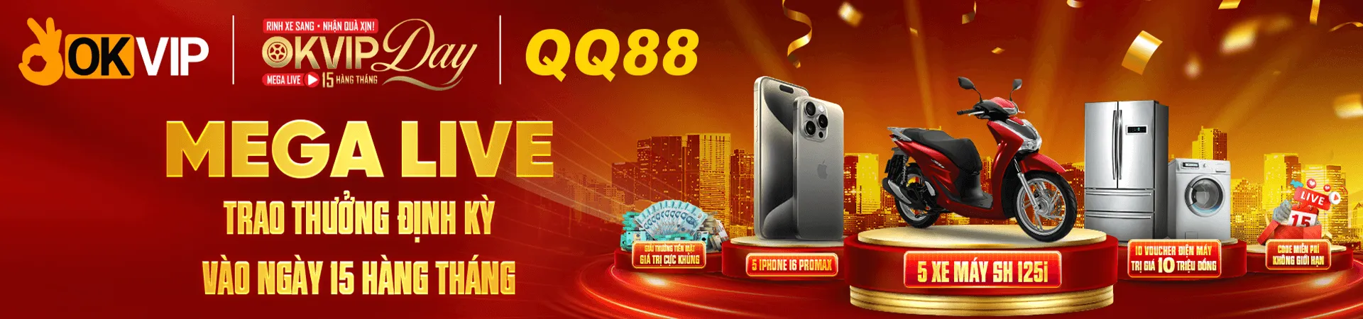 Banner megalive okvip qq88